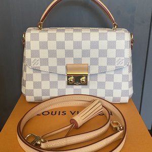 Brand New LV Croisette bag in Damier Azur